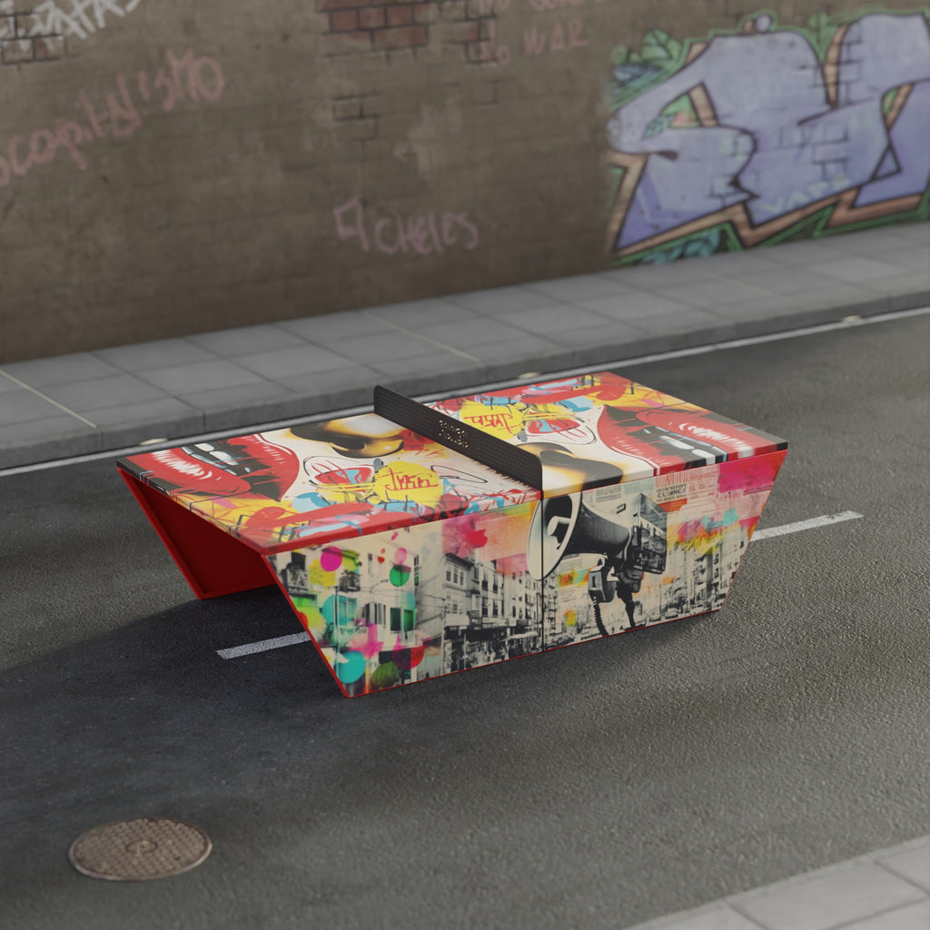 Canvas - Permanent Outdoor Ping Pong Table - Pongo