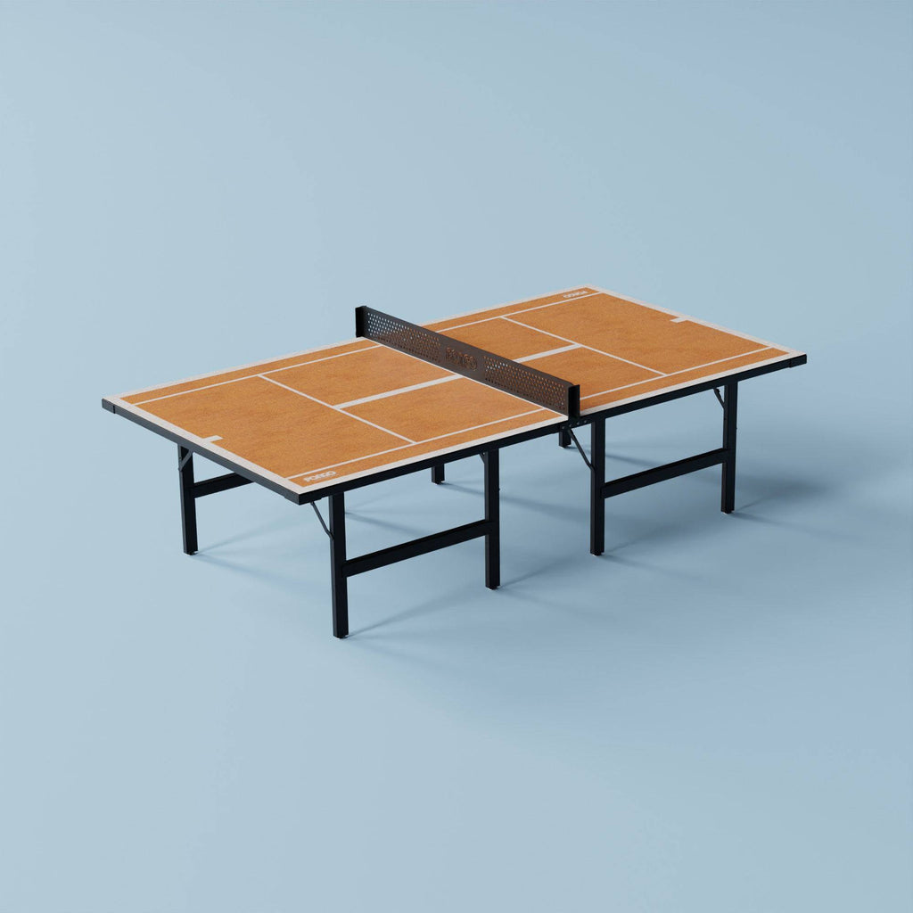 Clay Outdoor Ping Pong Table - Pongo