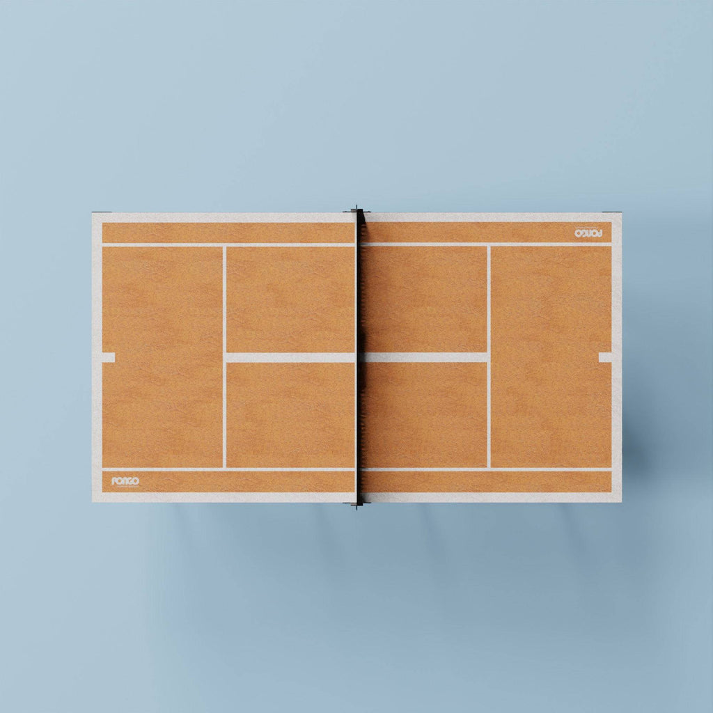 Clay Outdoor Ping Pong Table - Pongo